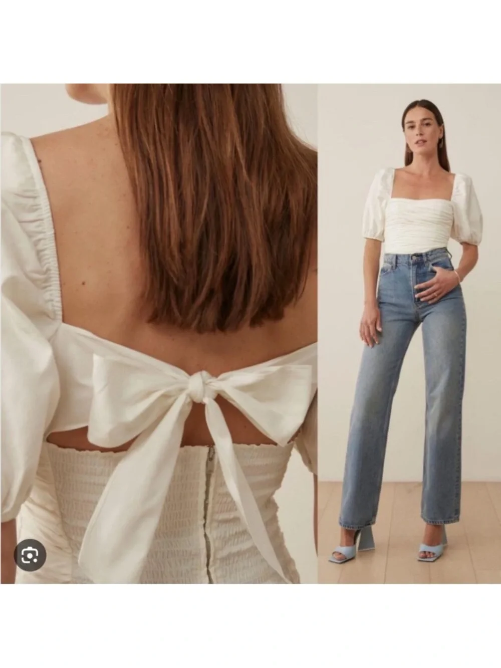 Reformation top womens